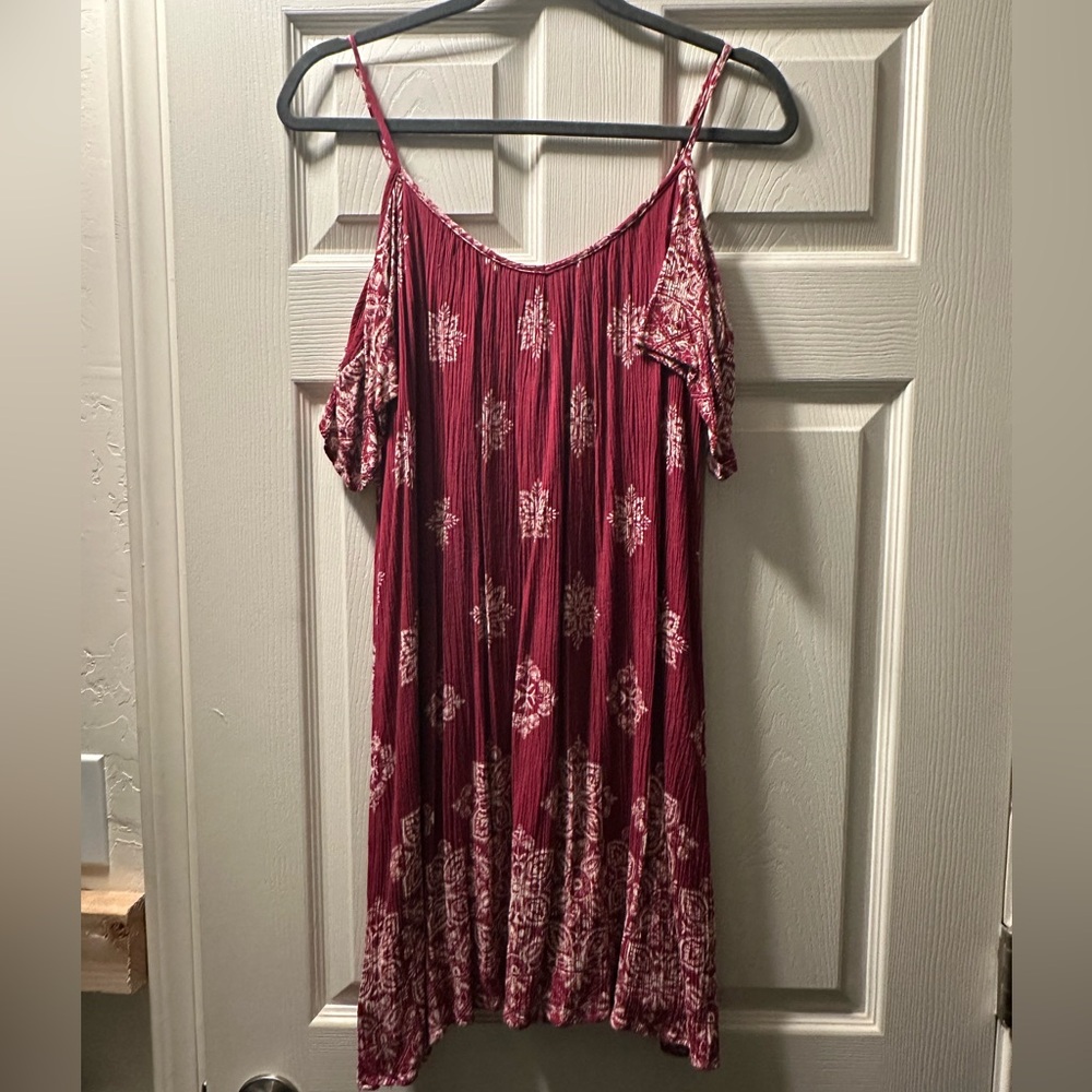 Beautiful cold shoulder dress